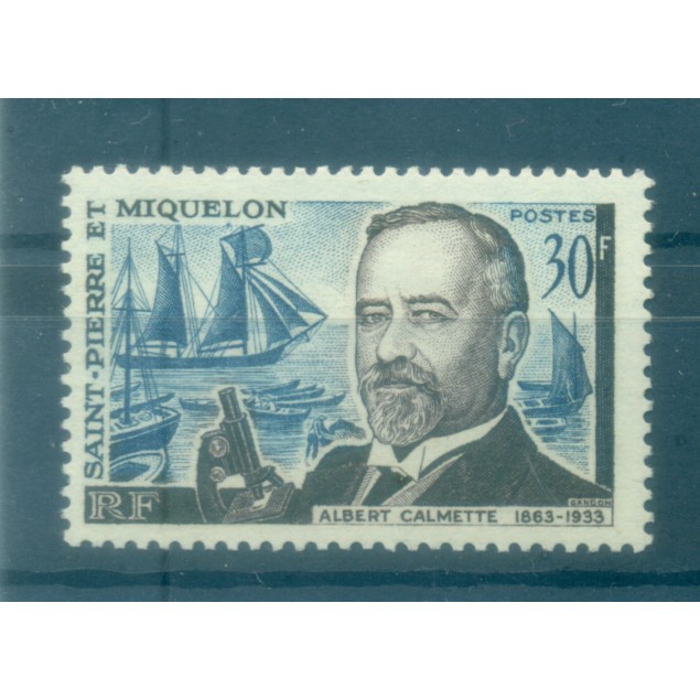 Saint-Pierre et Miquelon 1963 - Y & T.  n. 368 - Albert Calmette (Michel n. 402)