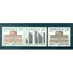 Suède 1987 - Y & T n. 1410/11a - Europa (Michel n. 1428/30)