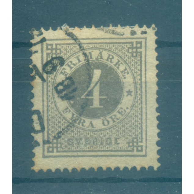 Suède 1872-85 - Y & T n. 17 (B) - Definitive (Michel n. 18 A)