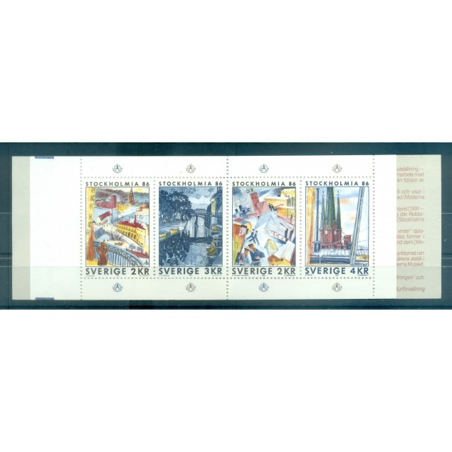 Svezia 1985 - Mi. n. MH-107 - "STOCKHOLMIA '86" III