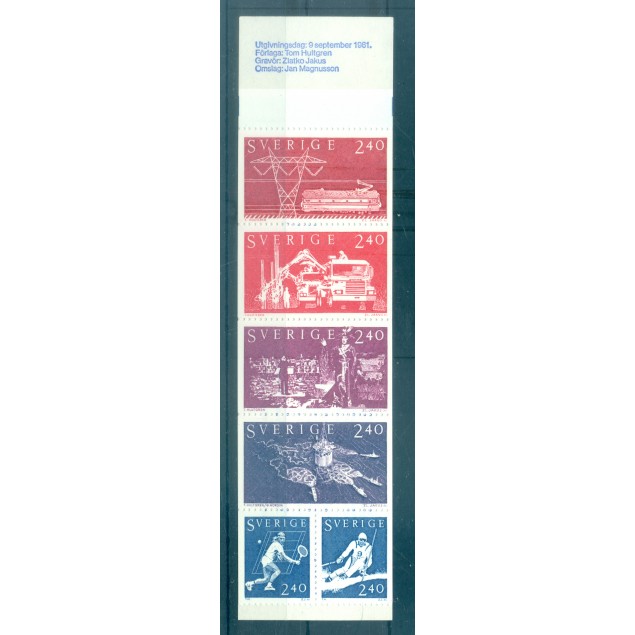 Sweden 1981 - Mi. n. MH-84 - Sweden in the World