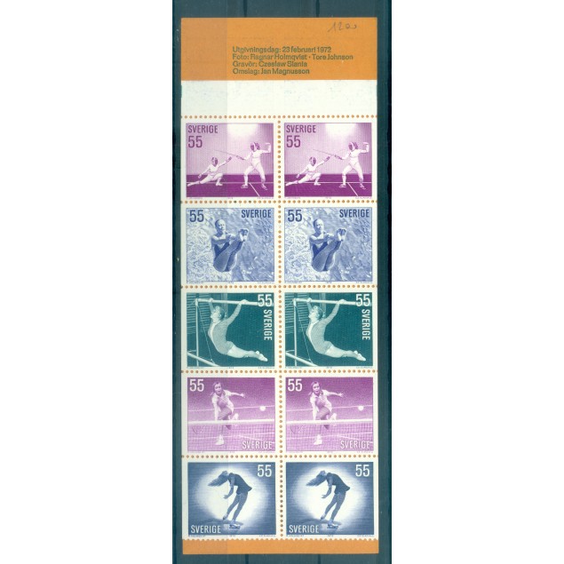Sweden 1972 - Mi. n. MH-31 - Sport