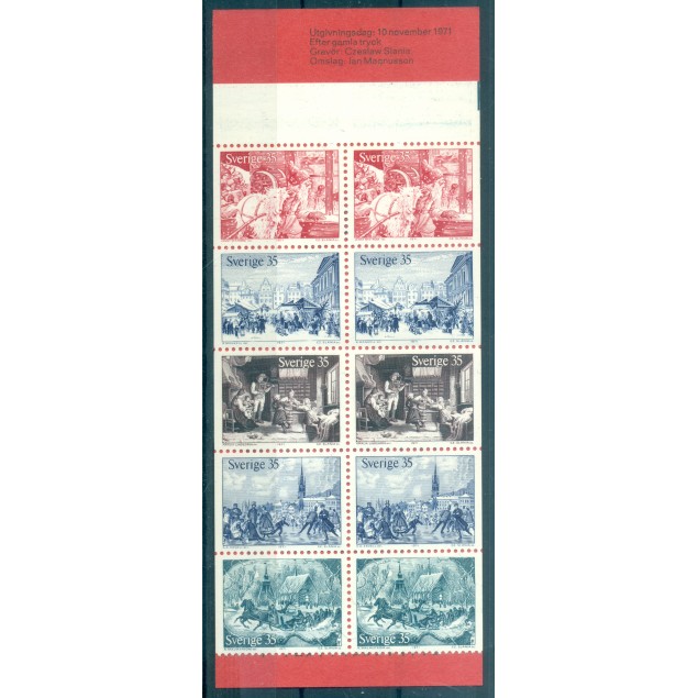 Svezia 1971 - Mi. n. MH-30 - Natale