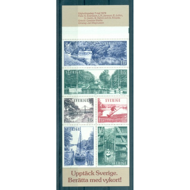 Sweden 1979 - Mi. n. MH-73 - Tourism Gota Canal
