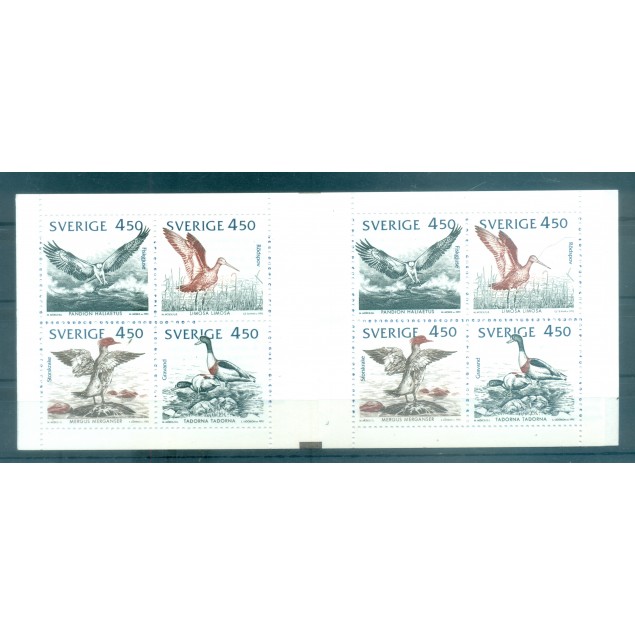 Sweden 1992 -  Mi. n. MH-176 - Mare Balticum, Birds