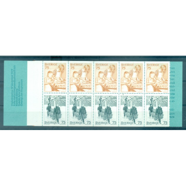 Suède 1977 - Mi. n. MH-64 - Noël