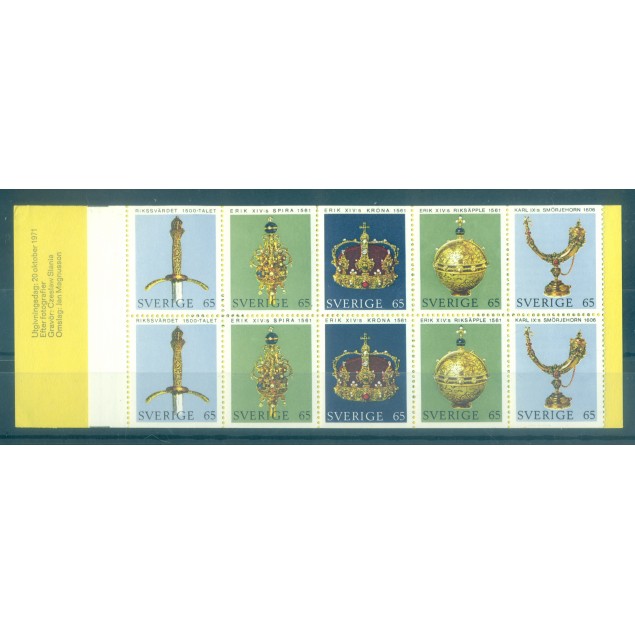 Sweden 1971 - Mi. n. MH-29 - Jewels
