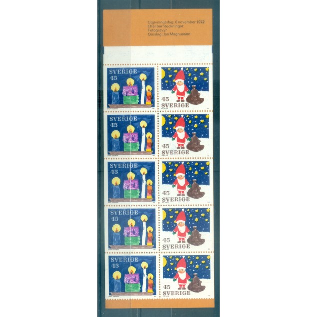 Sweden 1972 - Mi. n. MH-37 - Christmas