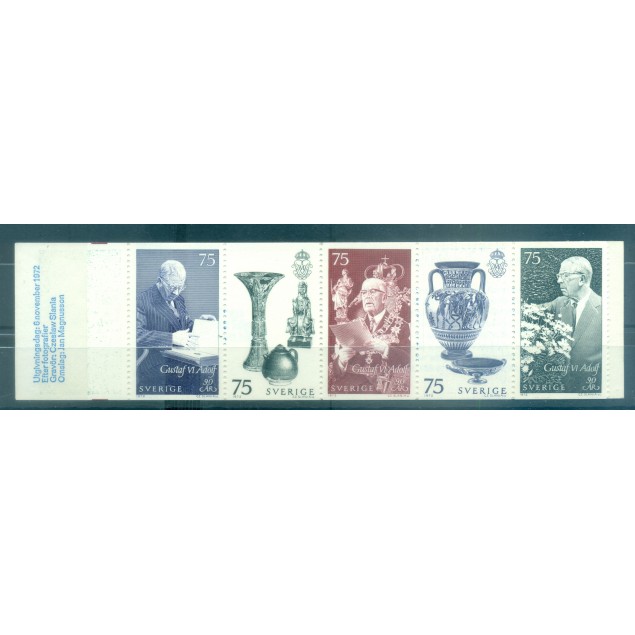 Suède 1972 - Mi. n. MH-38 - SM Roi Gustave VI Adolphe