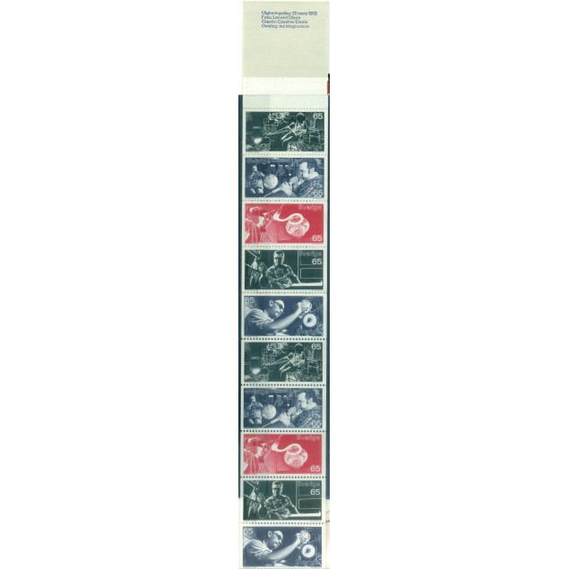 Sweden 1972 - Mi. n. MH-32 - Glass