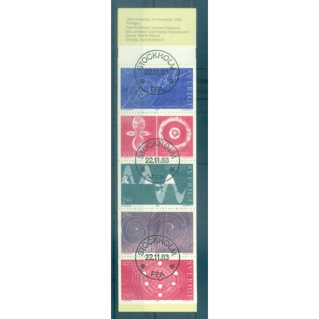 Svezia 1982 - Y & T libretto n. C1196 - Premi Nobel (Michel libretto n. MH-91)