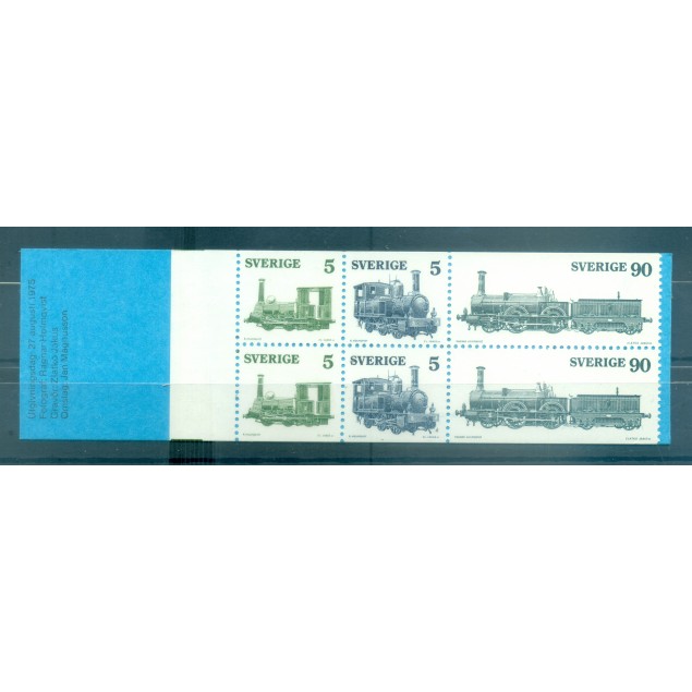 Svezia 1975 - Mi. n. MH-52 - Treni