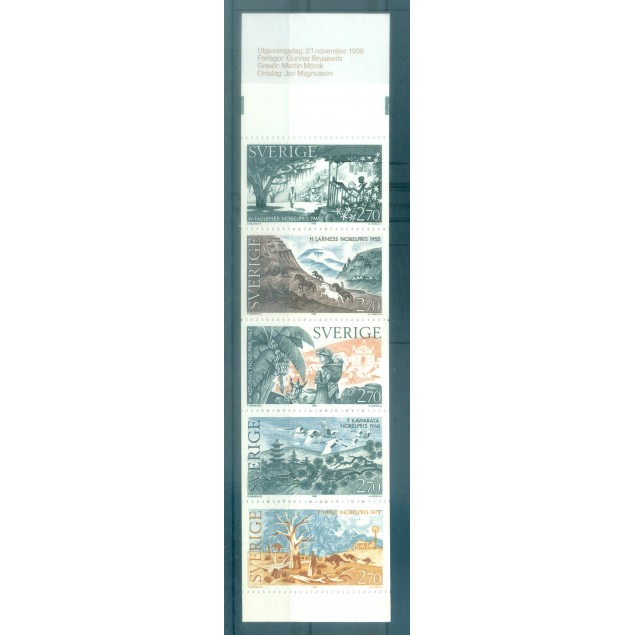 Svezia 1985 - Mi. n. MH-110 - Premi Nobel
