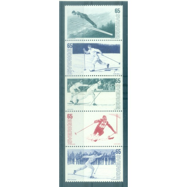 Suède 1974 - Y & T n. 815/19 - Sports (Michel n. 836/40)
