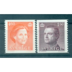 Suède 1990 - Y & T n. 1564/65 - Série courante (Michel n. 1587/88)