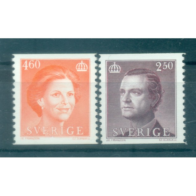 Svezia 1990 - Y & T n. 1564/65 - Serie ordinaria (Michel n. 1587/88)