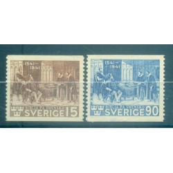 Suède 1941 - Y & T n. 287/88 - La Bible (Michel n. 281/82 A)