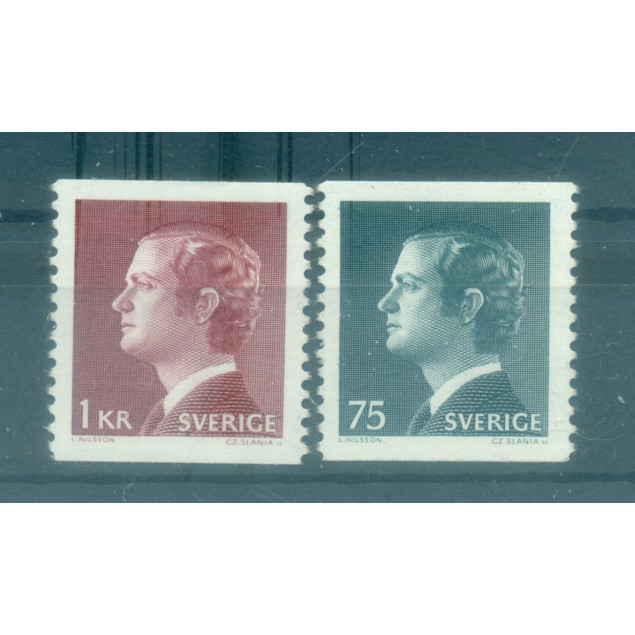 Sweden 1974 - Y & T n. 829/30 - Definitive (Michel n. 850/51 y A)