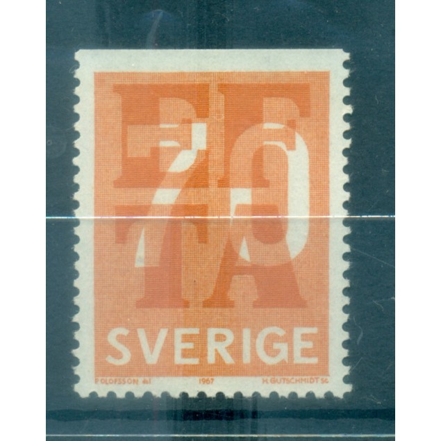 Svezia 1967 - Y & T n. 557a - EFTA (Michel n. 573 Do)