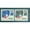 Sweden 1971 - Y & T n. 700/01 - Road safety (Michel n. 721/22 A)