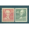 Svezia 1941 - Y & T n. 294/95  - Museo nazionale (Michel n. 291/92 A)