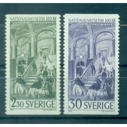 Suède 1966 - Y & T n. 536/37 - Musée des Beaux-Arts (Michel n.549/50)