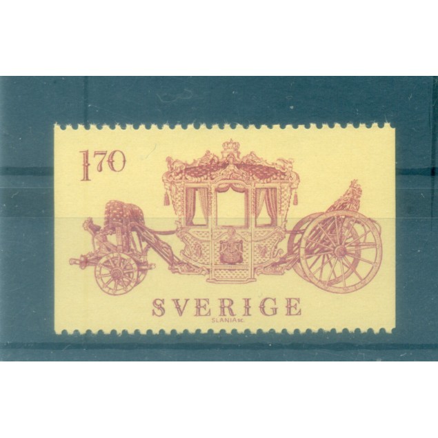 Svezia 1978 - Y & T n. 1020 - La carozza dell'incoronazione (Michel n. 1044)