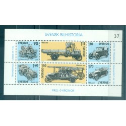 Sweden 1980 - Y & T sheet n. 8 - Swedish automobile (Michel sheet n. 8)