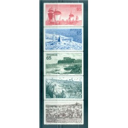 Suède 1974 - Y & T n. 833/37 - Tourisme (Michel n. 854/58)