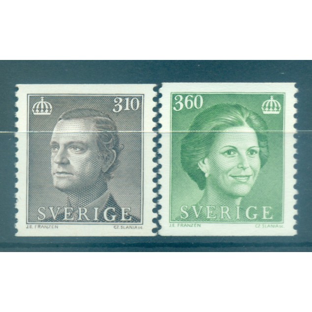 Suède 1987 - Y & T n. 1403/04 - Série courante (Michel n. 1418/19)