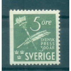 Sweden 1945 - Y & T n. 313a  - First Swedish newspaper (Michel n. 312 Dl)