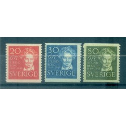 Suède 1949 - Y & T n. 347/49 - August Strindberg (Michel n. 346/48 A)