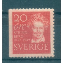 Suède 1949 - Y & T n. 347a - August Strindberg (Michel n. 346 Dl)