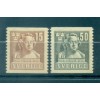 Suède 1940 - Y & T n. 281/82 - J. T. Sergel (Michel n. 279/80 A) (i)