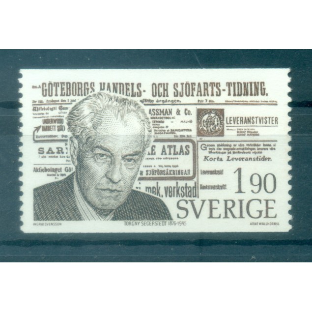 Sweden 1976 - Y & T n. 933 - Torgny Segerstedt (Michel n. 951)