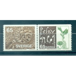 Svezia 1976 - Y & T n. 921a - Sementi (Michel n. 941/42)