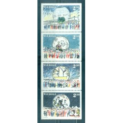 Sweden 1989 - Y & T n. 1512/15 - Globe (Michel n. 1530/33)
