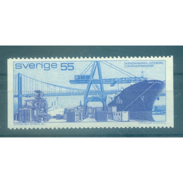 Suède 1971 - Y & T n. 690a - Port Skandia (Michel n. 709 y C)