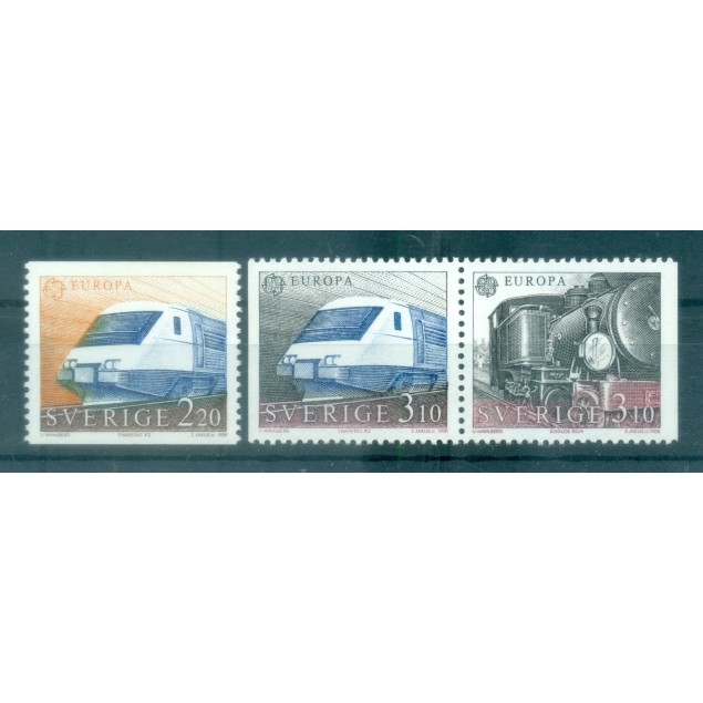 Suède 1988 - Y & T n. 1477/78a - Europa (Michel n. 1501/03)