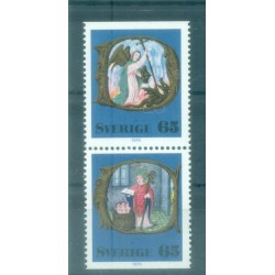 Suède 1976 - Y & T n. 946b - Natale (Michel n. 966/67 D)