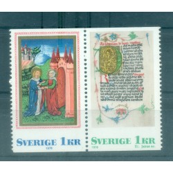 Suède 1976 - Y & T n. 948b - Natale (Michel n. 968/69 A)