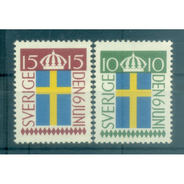 Sweden 1955 - Y & T n. 397/98 - National Day (Michel n. 404/05)