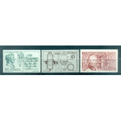 Suède 1974 - Y & T n. 820/22 - Série commemorative (Michel n. 841/43)