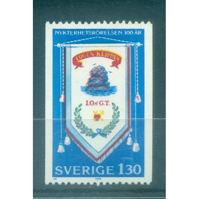 Suède 1979 - Y & T n. 1054 - Mouvement suédois de tempérance (Michel n. 1072)