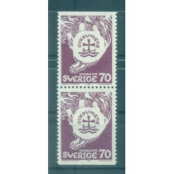 Suède 1968 - Y & T n. 595b - Conseil mondial des Eglises (Michel n. 612 Do/Du)