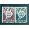 Svezia 1968 -  Y & T ln. 595/96 - Consiglio mondiale delle Chiese (Michel n. 612/13 C)