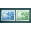 Suède 1976 - Y & T n. 950/51 - Verner von Heidenstam (Michel n. 970/71)