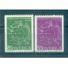 Suède 1971 - Y & T n. 693/94 - Accademia di musica (Michel n. 713/14 C)
