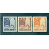 Svezia 1948 - Y & T n. 341/43 - Pionieri svedesi (Michel n. 340/42 A)