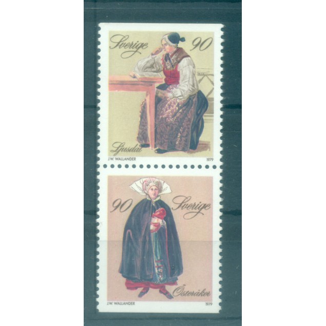 Suède 1979 - Y & T n. 1069a - Natale (Michel n. 1087/88 D)